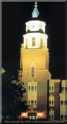 U-School at night